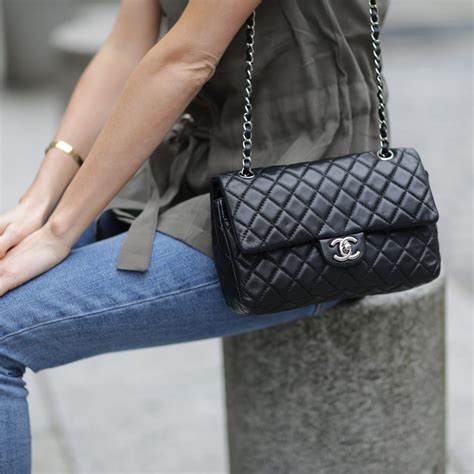 chanel long flap|chanel flap bag vs double.